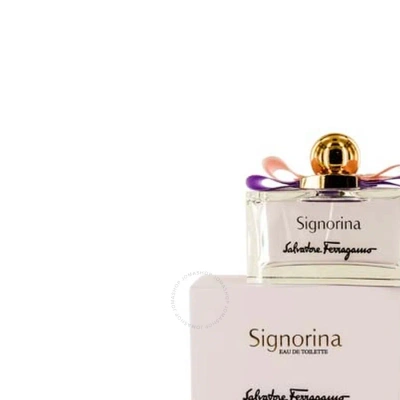Ferragamo Signorina / Salvatore  Edt Spray 3.4 oz (100 Ml) (w) In Pink