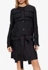 Ferragamo Silk-blend Jacket With Removable Bottom
