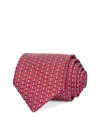 Ferragamo Silk Classic Gancini Chain Tie