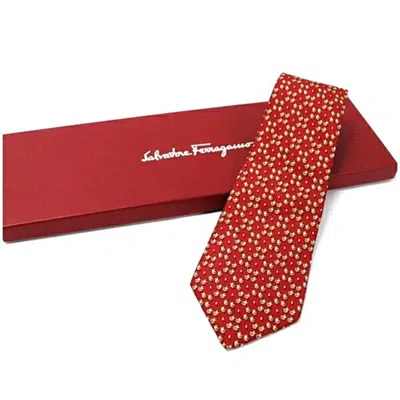 Pre-owned Ferragamo Silk Cravat () In Multi