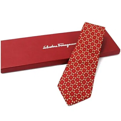 Pre-owned Ferragamo Silk Cravat () In Multi