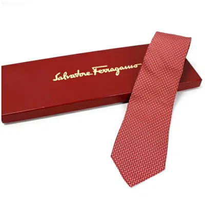 Pre-owned Ferragamo Silk Cravat () In Multi