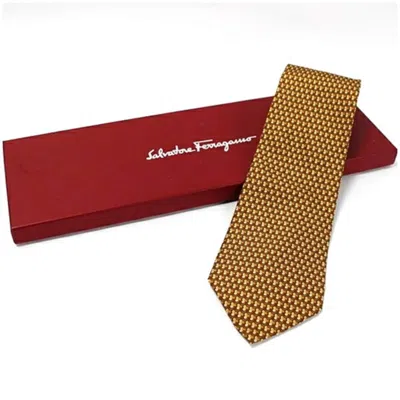 Pre-owned Ferragamo Silk Cravat () In Multi