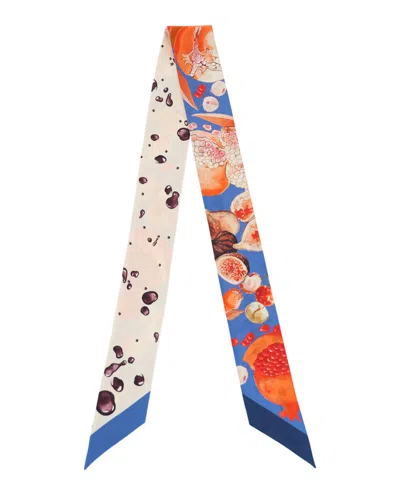 Ferragamo Silk Fruit Scarf