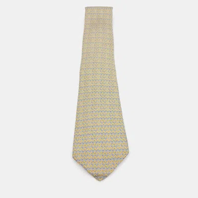 Pre-owned Ferragamo Silk Multicolor Tie