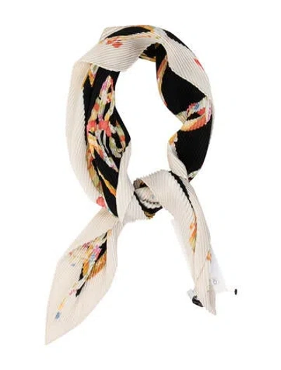 Pre-owned Ferragamo Silk Printed Scarf