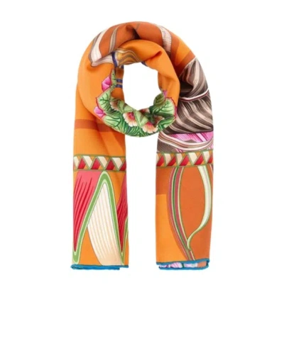FERRAGAMO FERRAGAMO PRINTED SCARF