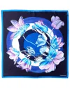 Ferragamo Silk Scarf In Blue