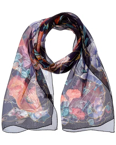 Ferragamo Silk Scarf In Multi