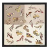 Ferragamo Silk Scarf In Multi