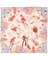 Ferragamo Silk Scarf In Pink