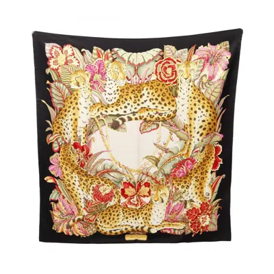Pre-owned Ferragamo Silk Scarf () In Multi