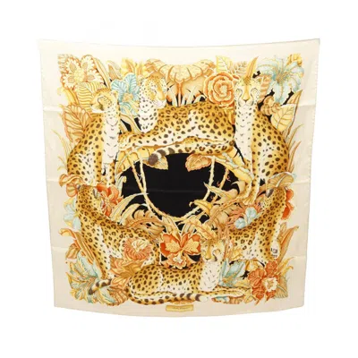 Pre-owned Ferragamo Silk Scarf () In Multi