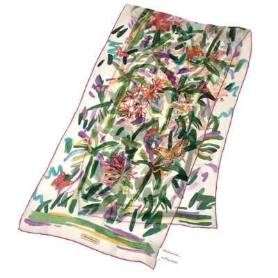 Pre-owned Ferragamo Silk Scarf () In Multi
