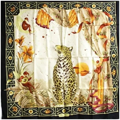 Pre-owned Ferragamo Silk Scarf () In Multi