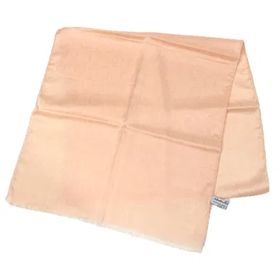Pre-owned Ferragamo Silk Scarf () In Orange