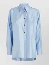 Ferragamo Silk Shirt Button Cuffs