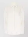 Ferragamo White Silk Shirt