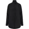 Ferragamo Sash-collar Silk Blouse