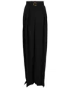 Ferragamo Pleated Wide-leg Trousers