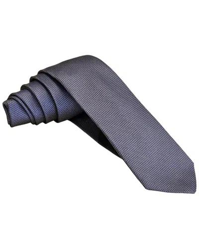 Ferragamo Silk Tie In Gray