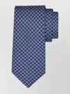 Ferragamo Silk Tie Geometric Print Standard Width