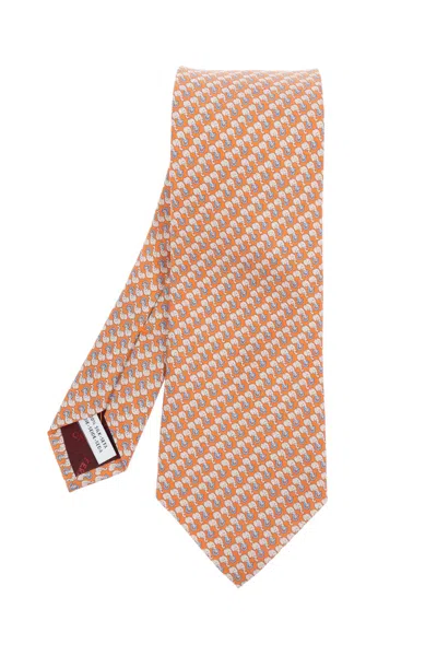 FERRAGAMO FERRAGAMO SILK TIE