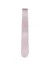 Ferragamo Printed Silk Tie In Pink