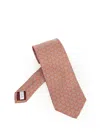 Ferragamo Silk Tie Ties And Bow Ties Orange