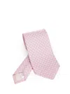 Ferragamo Silk Tie Ties And Bow Ties Rose In Pink