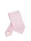 Ferragamo Silk Tie Ties And Bow Ties Rose In Pink