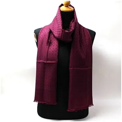 Pre-owned Ferragamo Silk Wool Stole () In Multi