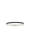 Ferragamo Reversible Adjustable Gancini Belt In Neutral