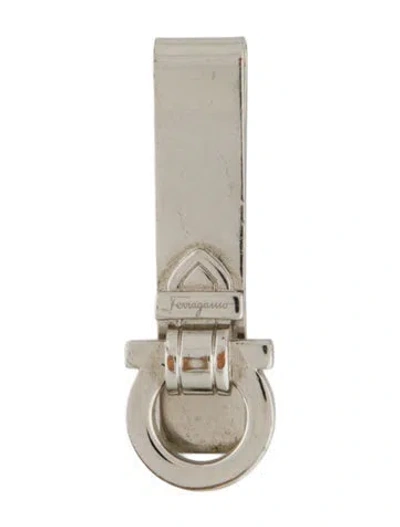 Pre-owned Ferragamo Silver Money Clip