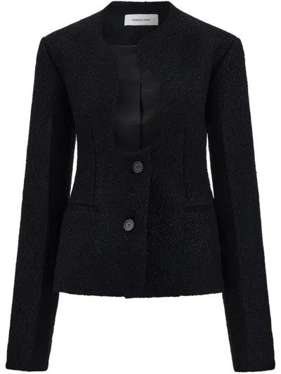 FERRAGAMO SINGLE-BREASTED BLAZER