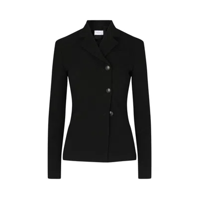 Pre-owned Ferragamo Single Breasted Blazer 'black' | Women's Size 42