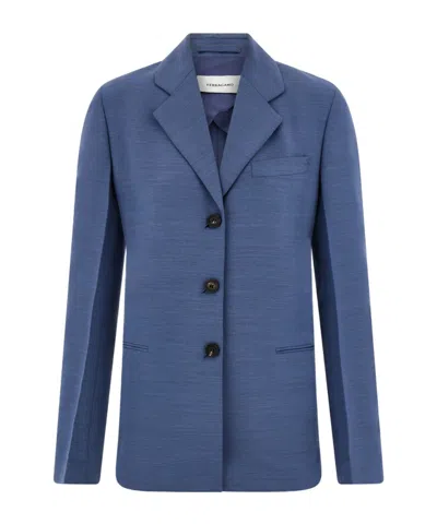 FERRAGAMO SINGLE-BREASTED BLAZER