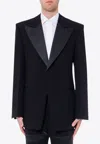 Ferragamo Single-breasted Tuxedo Blazer