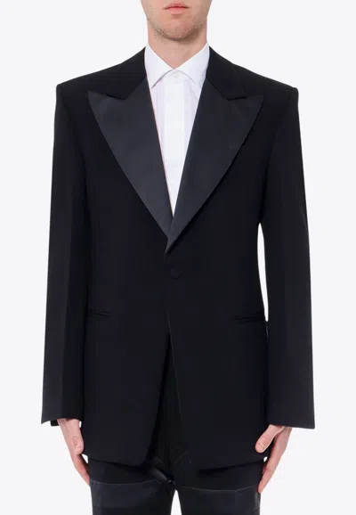 Ferragamo Single-breasted Tuxedo Blazer