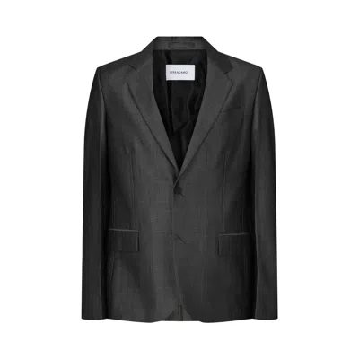 Pre-owned Ferragamo Single-breasted Blazer 'black' | Men's Size 50