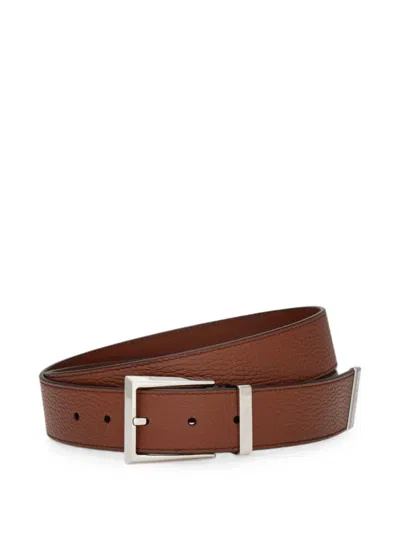 Ferragamo Sized Belt In Brown