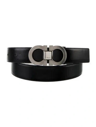 Pre-owned Ferragamo Skinny Leather Belt In Multi