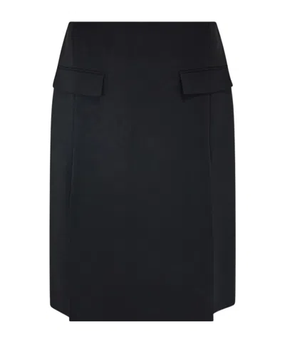 FERRAGAMO SKIRT WITH DOUBLE SLIT