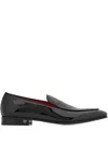 Ferragamo Sleek Loafers In Black