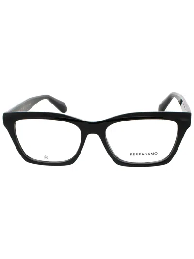 Ferragamo Sleek Unisex Plastic Eyeglasses Sf2986 - Modern Design For All In Yellow