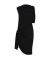 Ferragamo Sleeveless Knitted Dress In Black