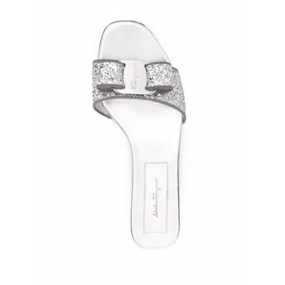 Ferragamo Slide In Gray