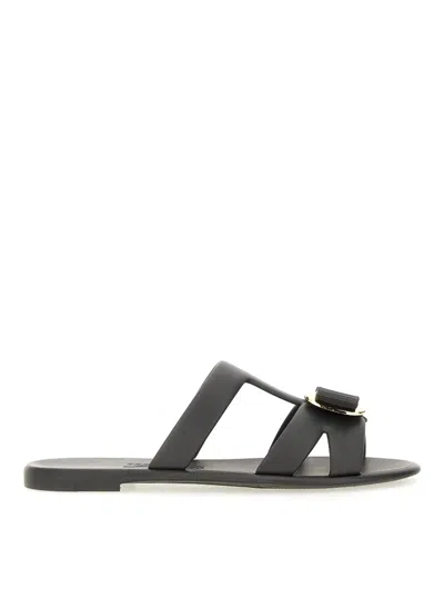 FERRAGAMO SLIDE SANDAL NEW VARA