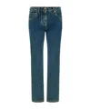 Ferragamo Slim Fit Jeans In Blue