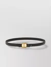 Ferragamo Slim Gold-tone Hardware Belt